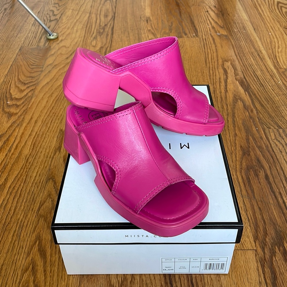 E8 by Miista Tawny Pink Mules (36)